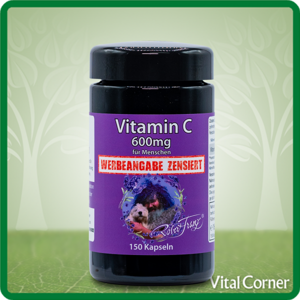 Vitamin C 600 mg - 150 Kapseln