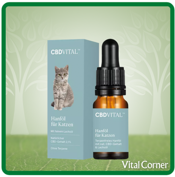 CBD Hanföl für Katzen - 10ml